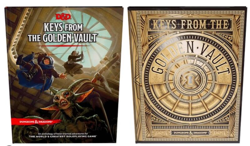 D&D Dungeons & Dragons Keys From the Golden Vault Hardcover