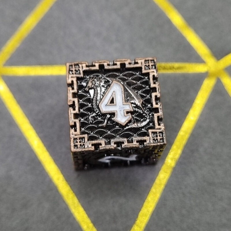 Metal Dragon Scale Bronze D6